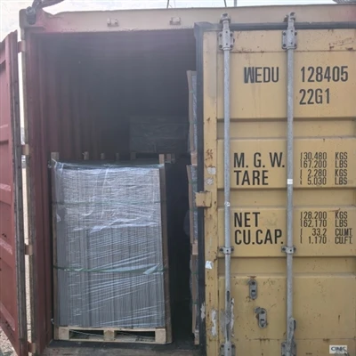 10 Containers Of Cement Fiber Boards Ship To Russia From Tianjin Port